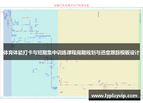 体育体能打卡与短期集中训练课程周期规划与进度跟踪模板设计